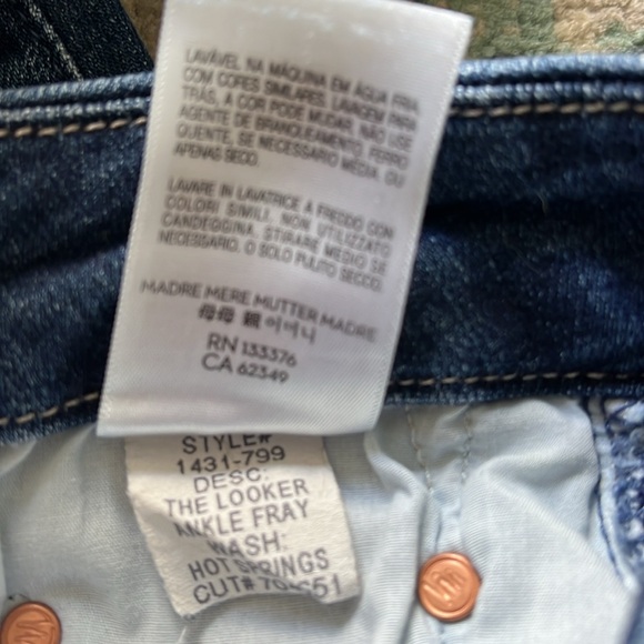 Mother The looker Ankle Fray hot springs Size 32 - Picture 10 of 10